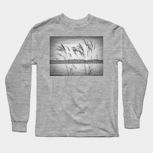 Tall Grasses Waving in the Wind Long Sleeve T-Shirt